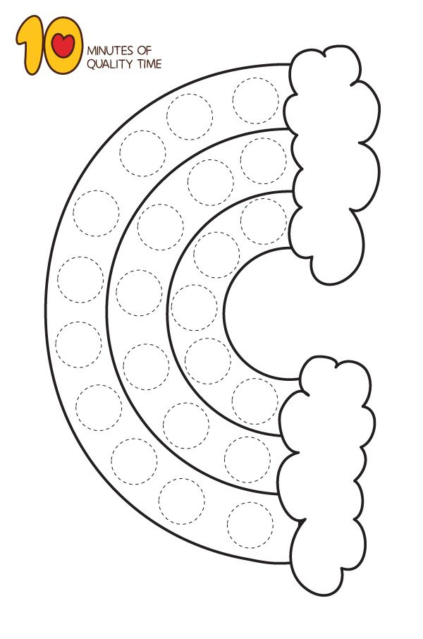 Dot Worksheets For Toddlers