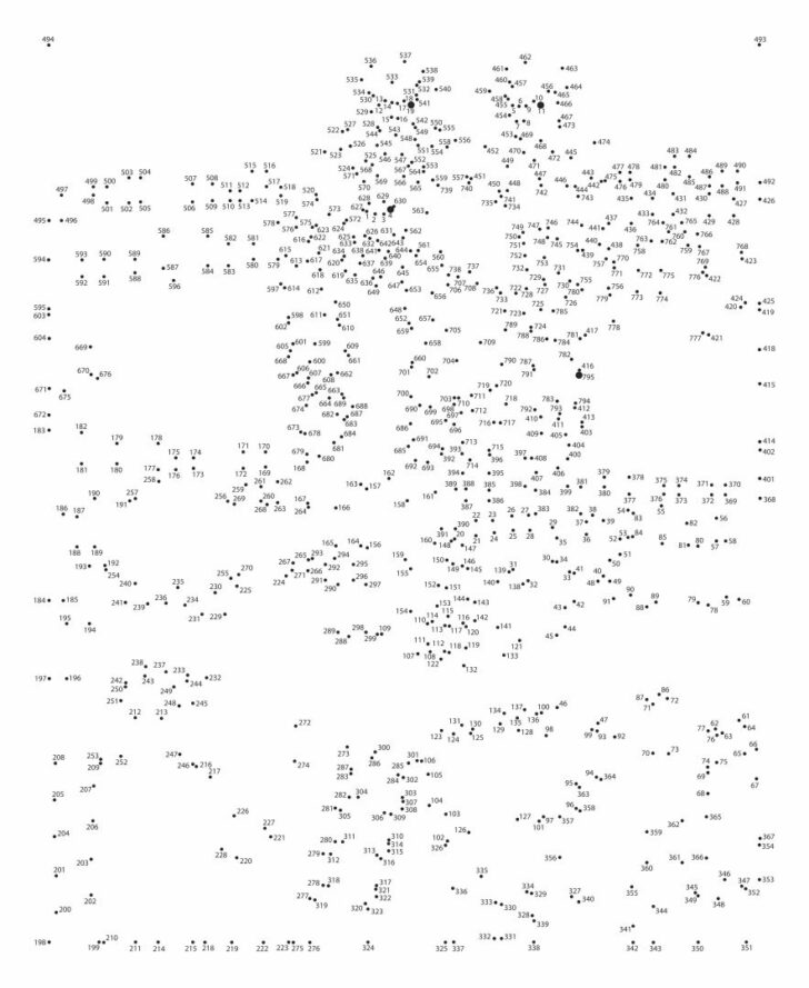 Printable Connect The Dots 1 1000