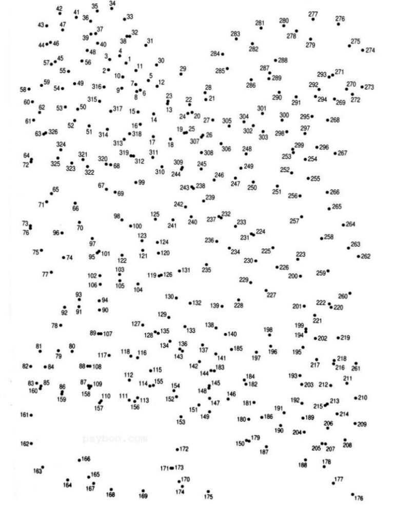 Amur Tiger Dot To Dot Printables For Adults Free PDF Connect The Dots ...