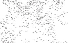 Coloring Page Hard Connect The Dots Printable Free Dot To