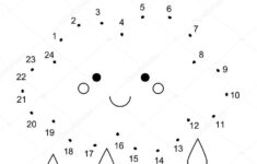 Connect The Dots By Numbers Children Educational Game Printable