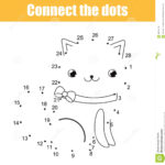 Connect The Dots By Numbers Children Educational Game Printable