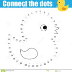 Connect The Dots By Numbers Children Educational Game Printable