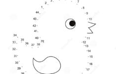 Connect The Dots By Numbers Children Educational Game Printable