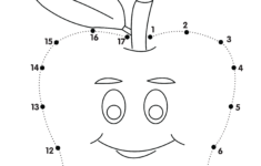 CONNECT THE DOTS Color Worksheets For Preschool Kindergarten