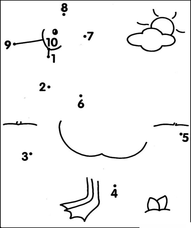 Connect The Dots Numbers 1 10 Part 2 Printable For Kids Adults Free