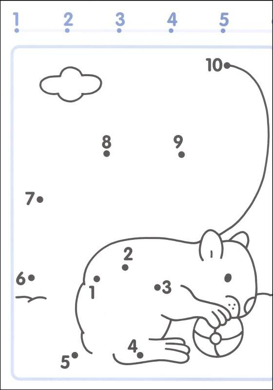 Connect The Dots Numbers 1 10 Printable