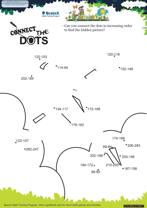 Connect The Dots Plane Math Worksheet For Grade 2 Free Printable 