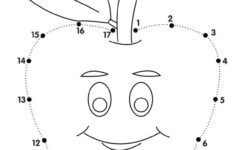 CONNECT THE DOTS Tracing Worksheets Preschool English Activities For