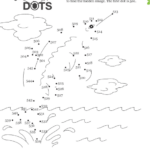 Connect The Dots Whale Math Worksheet For Grade 2 Free Printable