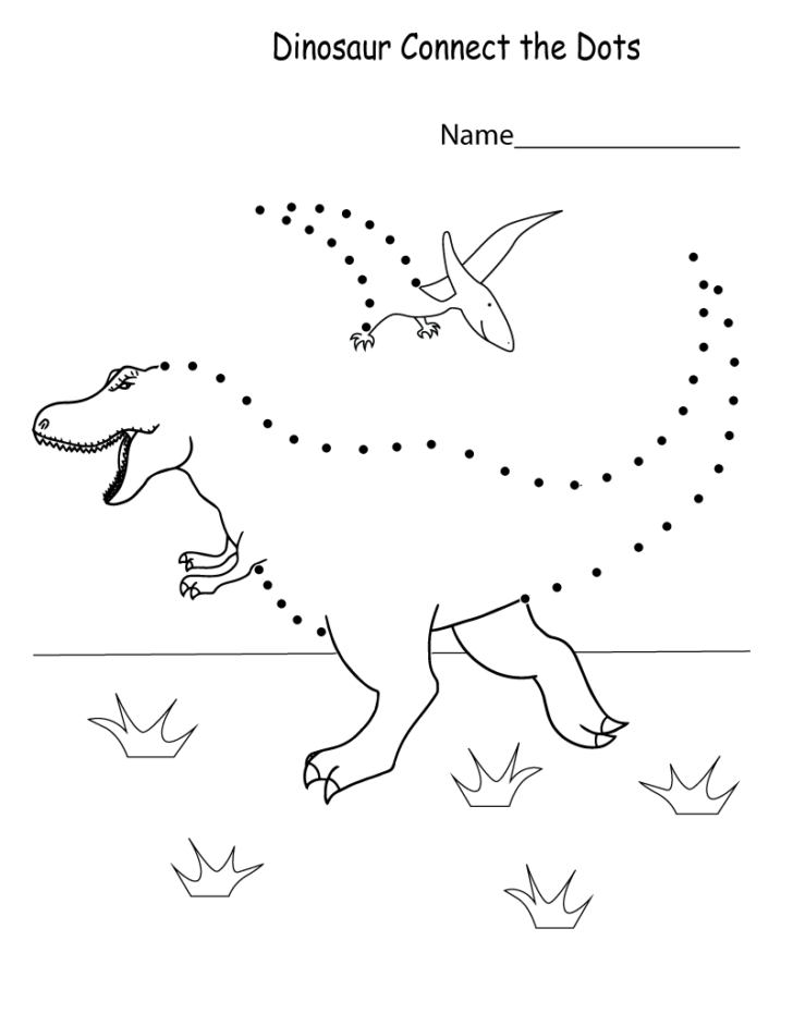 Connect The Dots For Kids Sheets