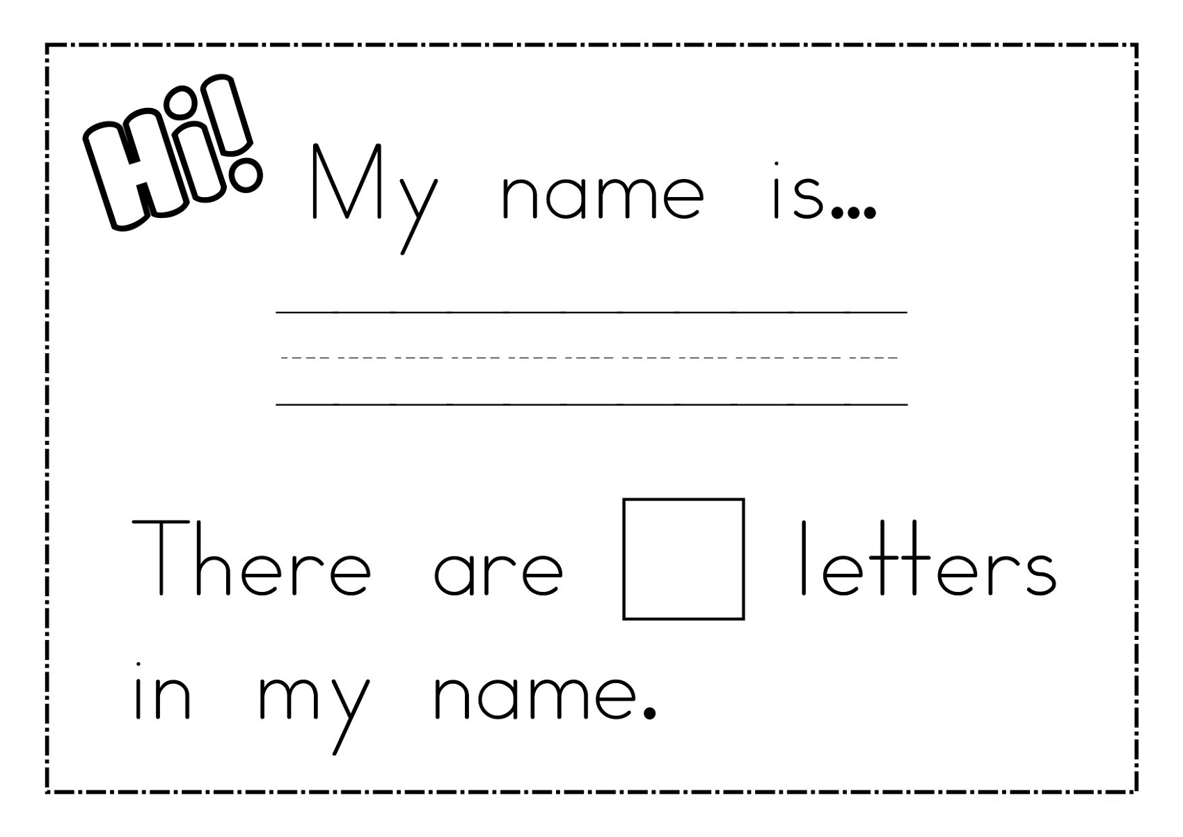 Create Printables Name Tracing Worksheet Dot To Dot Name Tracing 