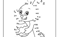 Cute Easter Bunny Dot To Dot Printable Woo Jr Kids Activities