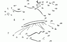Dot to Dot Coloring Activity Pages Dancing Elephant Connect The Dots