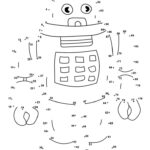 Dot To Dot For Kids Dot Worksheets Dot To Dot Printables Dots Free