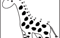 Dot To Dot Numbers 1 10 Eight Worksheets Banana Giraffe