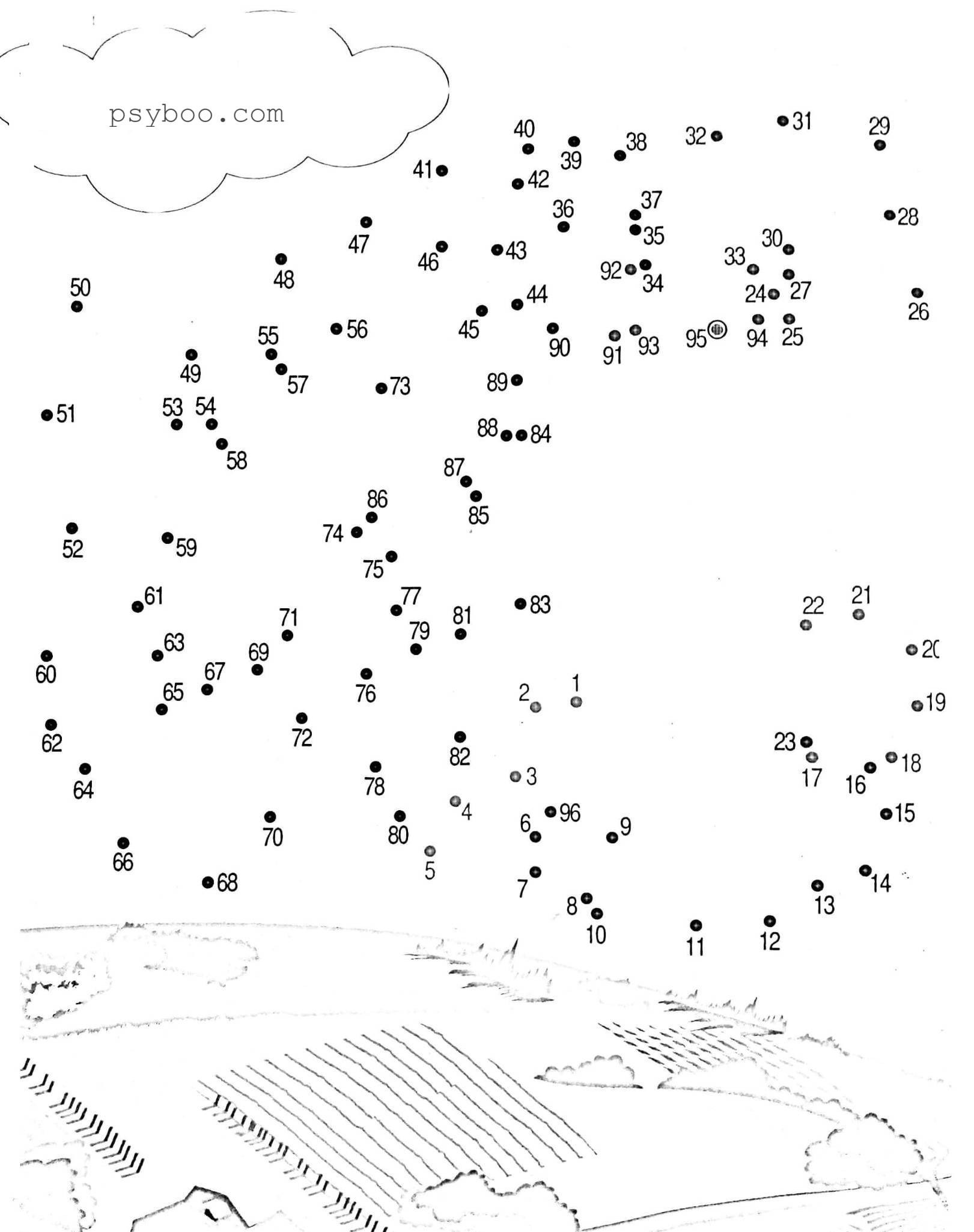 Dot To Dot Puzzles 1 100 For Schoolers ⋆ Free Printable Pdf Download 2020