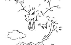 Dot To Dots Worksheets For Kindergarten Activity Shelter