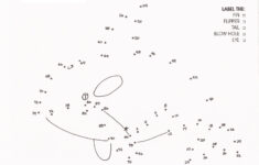 Dot To Dots Worksheets For Kindergarten Activity Shelter