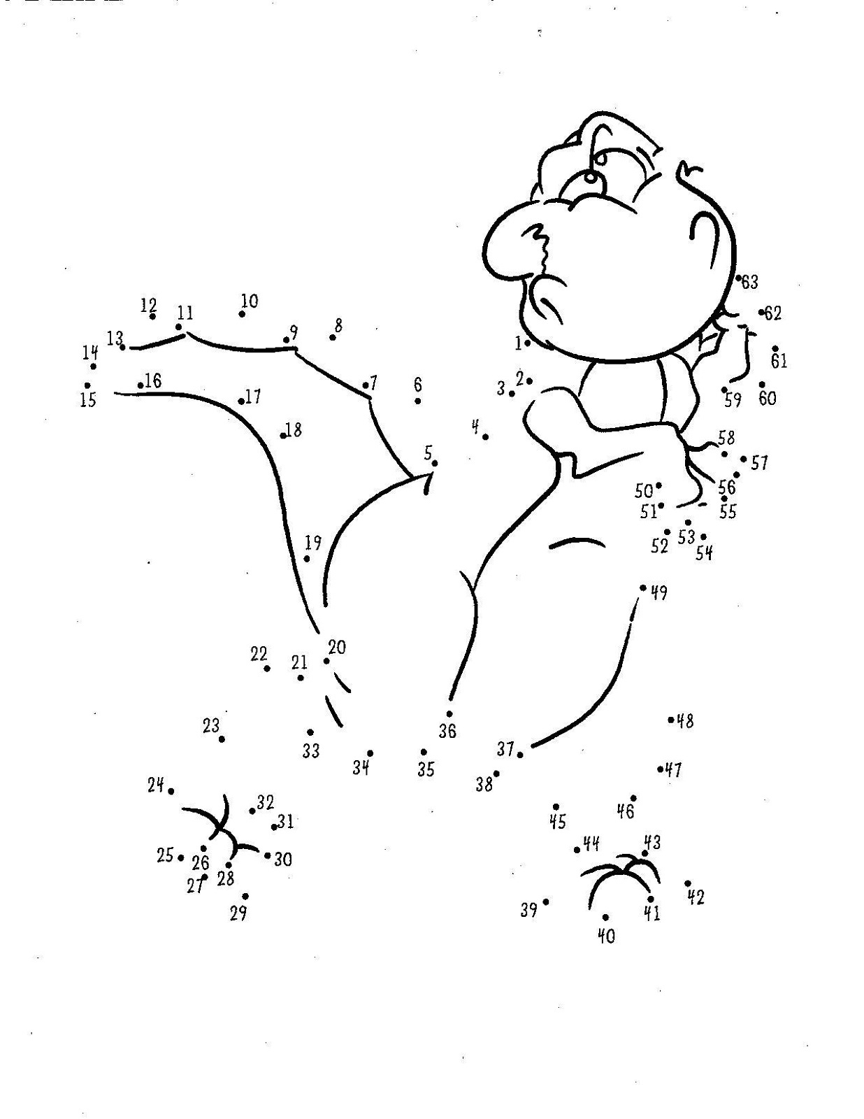 Dot To Dots Worksheets For Kindergarten Activity Shelter