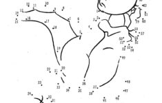Dot To Dots Worksheets For Kindergarten Activity Shelter