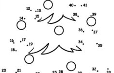 Dot To Dots Worksheets For Kindergarten Christmas Worksheets