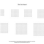 Dots And Boxes Game Board Dots And Boxes Dots Game Square Template