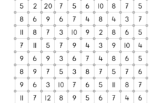 Dots Boxes With Addition And Times Tables Students Take Turns