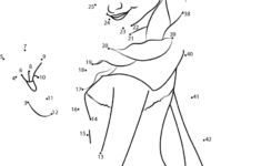 Elsa Frozen Dot To Dot Printable Worksheet ConnectTheDots101 Dot