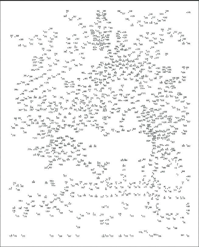 Extreme Connect The Dots Printable Free Dot To Dot Printables 