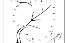Fall Leaf Dot To Dots Printable Dots Autumn Leaves Fall