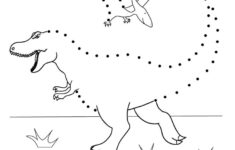 Fun Dinosaur Connect the dots Worksheet That Can Also Be Turned Into A