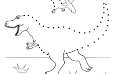 Fun Dinosaur Connect the dots Worksheet That Can Also Be Turned Into A