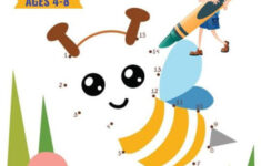 Fun Dot To Dot Book For Kids Ages 4 8 Connect The Dots Books For Kids