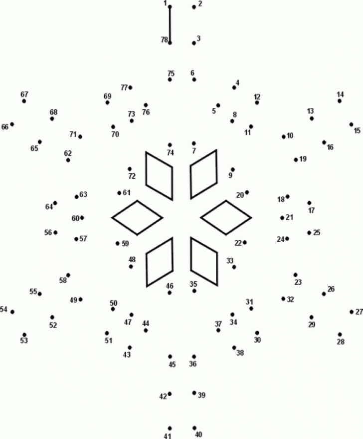 Christmas Connect The Dots Printables Hard