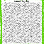 Hard Connect The Dots To 1000 Printable Pages Hard Dot To Dot Dots