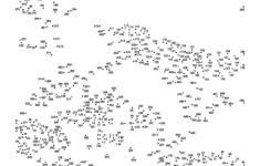 Hard Dot To Dots Coloring Home Free Printable Connect The Dots