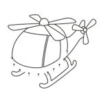 Helicopter Chopper Connect The Dots Coloring Books Book Activities