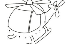Helicopter Chopper Connect The Dots Coloring Books Book Activities