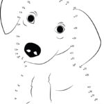 Innocent Dog Dot To Dot Printable Worksheet Connect The Dots