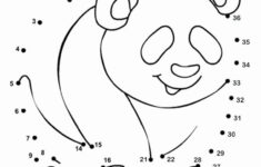 Kindergarten Connect The Dots Worksheet Panda Craft Connect The Dots