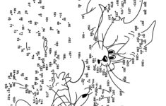 Medium Dot To Dots Coloring Pages Coloring Home