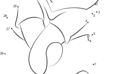 Pooh Bear Shy Dot To Dot Printable Worksheet Connect The Dots