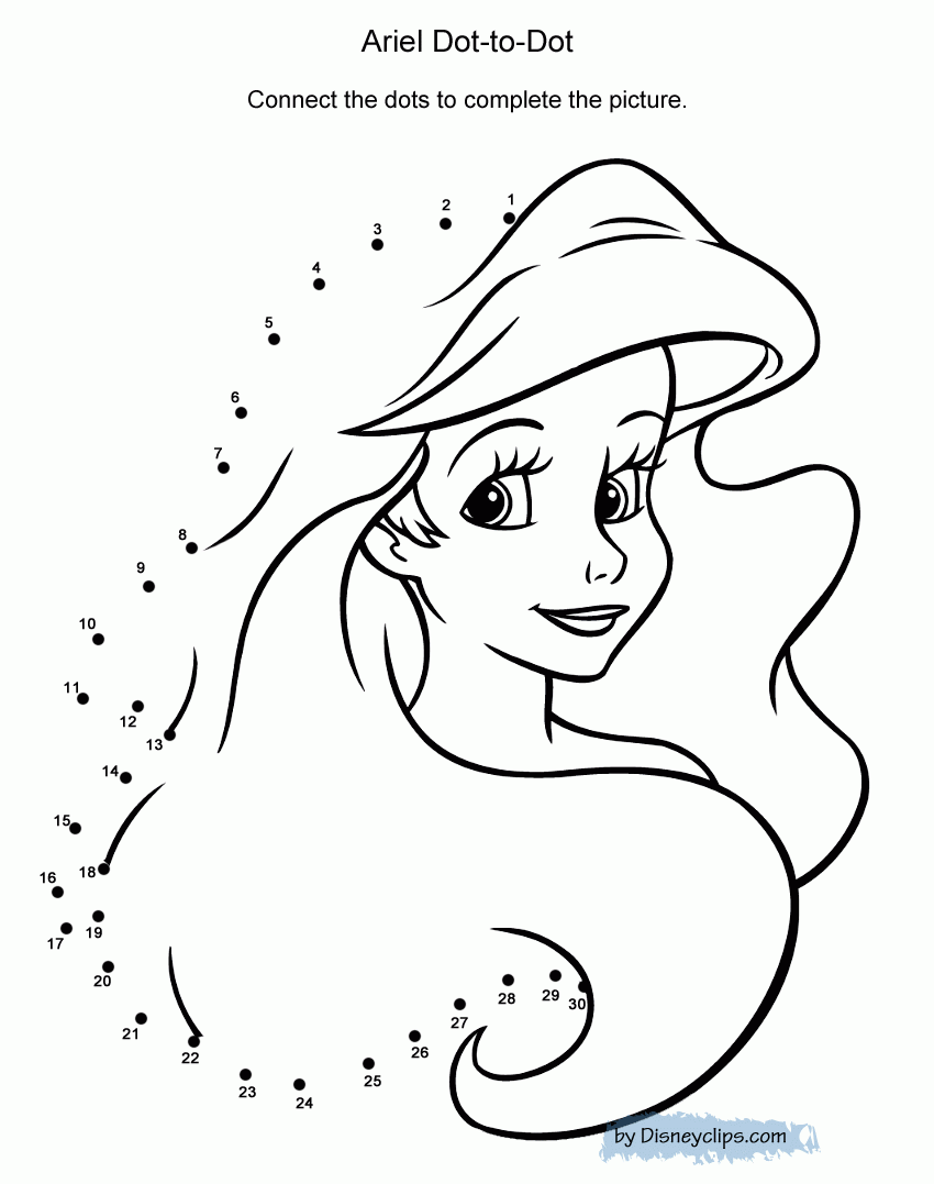 Printable Disney Dot To Dot Games Disney Games Connect The Dots Printable