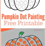 Pumpkin Do A Dot Worksheet The Resourceful Mama