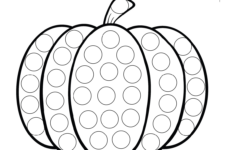 Pumpkin Do A Dot Worksheet The Resourceful Mama