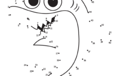 Shark Dot To Dot Printable Math Coloring Bunny Coloring Pages Dots