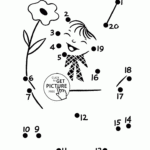 Simple Connect The Dots Coloring Pages For Preschoolers Dot To Dots