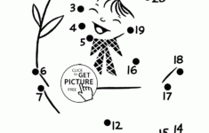 Simple Connect The Dots Coloring Pages For Preschoolers Dot To Dots