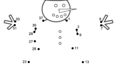 Snowman Connect The Dots Count By 2 s Starting At 1 Winter
